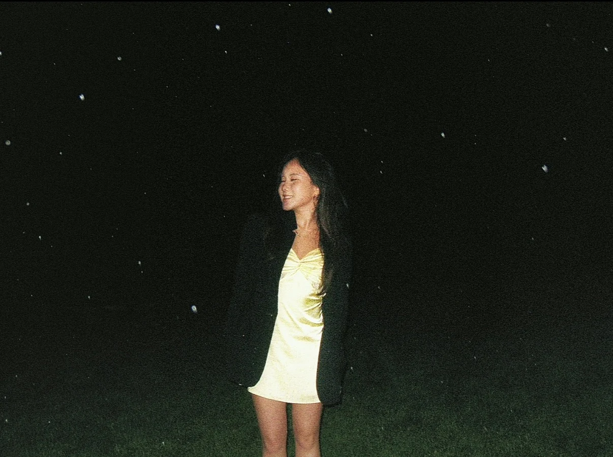Xirong beneath a starry night sky